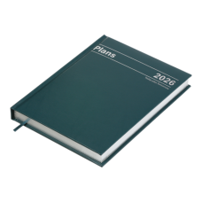Щоденник датований 2025 BUROMAX А5 STYLE 21120-04 зелений /BM.21120-04/
