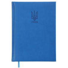 Щоденник датований 2026 BUROMAX А5 HERALDRY 21128-02 світло-синій /BM.21128-02/