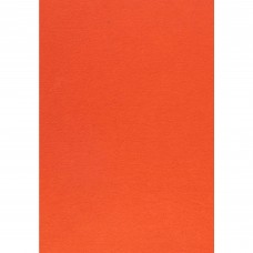 Фетр листовий (поліестер) 21х30см SANTI 741866 170г/м, морквяний (м'який) (10арк.) (ціна за 1 аркуш) /741866/