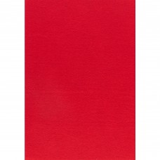 Фетр листовий (поліестер) 60х70см SANTI 741441 180г/м, червоний (жорсткий) (10арк.) (ціна за 1 аркуш) /741441/