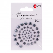 Перлини SANTI 742985 сталеві, самоклеючі (50шт.) /742985/