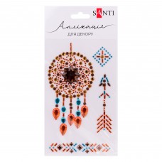 Аплікація SANTI 742987 "Amulet" 9,5х15,5см зі страз самоклеючих /742987/