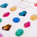 Стрази SANTI 743021 Diamonds різнокольорові, самоклеючі (16шт.) /743021/