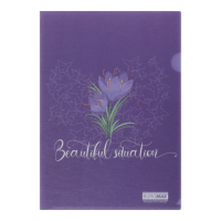 Папка-кутик BUROMAX 3967-07 ARABESKI фіолетова (12) /BM.3967-07/