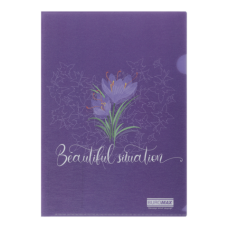 Папка-кутик BUROMAX 3967-07 ARABESKI фіолетовий (12) /BM.3967-07/