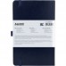 Блокнот AXENT 125*195мм 96арк. Partner 8201-02 синій, на гумці, крем. папір (клітинка) /8201-02-A/