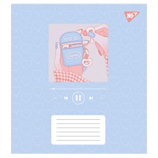 Зошит для нот А5, 12арк. YES 767438 K-POP style (25) /767438/