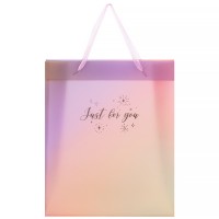 Пакет подарунковий AXENT 8504-39-A Just for you-3, пластиковий (32*27см) (12) /8504-39-A/