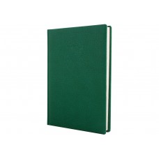 Щоденник недатований CABINET А5 25427-04 ARMONIA зелений, крем.папір (лінія+клітинка) /O25427-04/