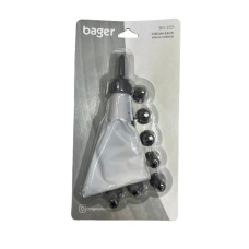 Мішок кондитерський Bager Mix Color + 8 насадок BG-233