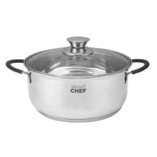 Каструля BRAVO CHEF Safran BC-2014-18 2л 18см нерж. з кришкою