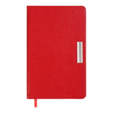 Щоденник недатований BUROMAX А6 SALERNO 2603-05 червоний /BM.2603-05/