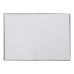 Книга канц. тв.пал. А4  96арк # офс. BUROMAX 24411101-02 OPTIMAL синя, бумвініл (20) /BM.24411101-02/