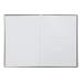 Книга канц. тв.пал. А4 144арк # офс. BUROMAX 24419103-02 OPTIMAL синя, бумвініл (20) /BM.24419103-02/