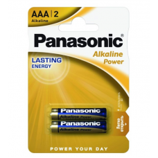 Батарейка PANASONIC AAA LR03 Alkaline Power Lasting Energy (Bronze) 2шт/упак. (ціна за уп)