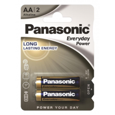 Батарейка PANASONIC AA LR06 Everyday Power Long Lasting Energy (Bronze) 2шт/упак. (ціна за уп)