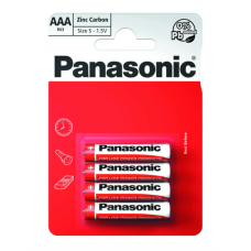 Батарейка PANASONIC AAA R03 Special Zinc Carbon (сольові) 4шт/упак. (ціна за уп)