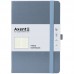 Блокнот AXENT 145*210мм 96арк. Partner Prime 8305-62 сірий, на гумці (клітинка) /8305-62-А/