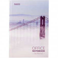 Книга канц. тв.пал. А4 192арк # офс. AXENT 8423-22-A San Francisco /8423-22-A/