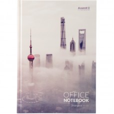 Книга канц. тв.пал. А4 192арк # офс. AXENT 8423-24-A Shanghai /8423-24-A/
