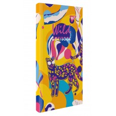 Блокнот 100*200 64 Кл. YES 7БЦ Wild Animals Neon