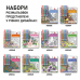 Розмальовка-антистрес SANTI "Архітектурні споруди", 10арк. з гелевими ручками /450158/