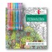 Розмальовка-антистрес SANTI "Дивовижний ліс", 20арк. з гелевими ручками /450165/