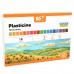 Пластилін 18кол. YES 540691 Orange Line 360г, стек /540691/