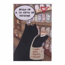 Блокнот YES А7 Miao life 48 аркушів клітинка
