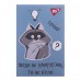 Блокнот YES А7 Smart raccoon 48 аркушів клітинка