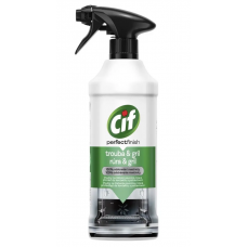 Засіб миючий для кухні CIF Perfectfinish 435мл д/видалення жиру та нагару (д/плит, духовок та грилю) (курок)