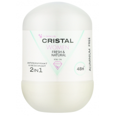 Дезодорант CRISTAL 50мл кульк. жін. Fresh&Natural 2в1 