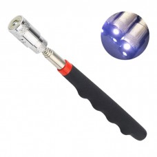 Указка телескопічна з магнітом+підсвічування, 79см /115063/