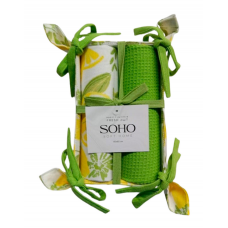 Кухоний набір SOHO BS 88005C Fresh (рушники 40x60см* 2шт) в подарунковій уп.