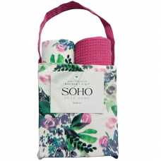 Кухоний набір SOHO BS 87282D Bouquet (рушники 40x60см* 2шт) в подарунковій уп.