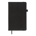 Блокнот BUROMAX 125*195мм 96арк. ETALON 291160-01 штучна шкіра, чорний (клітинка) /BM.291160-01/
