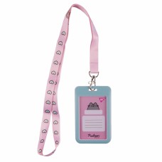 Бейдж (ідентифікатор) YES 940310 85x54мм Pusheen, вертикальний на стрічці слайдер /940310/