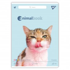 Зошит для записів Yes Animalbook 48 А4 аркушів клітинка