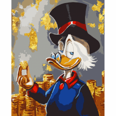 Картина за номерами SANTI Скарби Скруджа, 40*50см, поталь