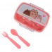 Ланч-бокс YES 708371 Pusheen 750мл +приладдя, рожево-блакитний /708371/