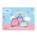 Альбом для малювання YES А4 20 скоба з перфорацією Pusheen