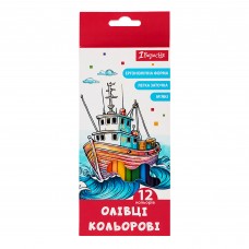 Олівці кольорові 1Вересня 12 кольорів Classic