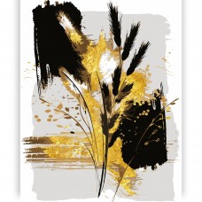 Картина за номерами SANTI Колоски, 40*50см, поталь