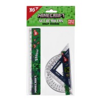 Набір лінійок 15см YES 370687 (3пр.) Minecraft (25) /370687/