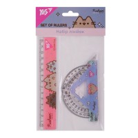 Набір лінійок 15см YES 370688 (3пр.) Pusheen (25) /370688/