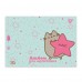 Альбом для малювання YES А4 28 скоба з перфорацією Pusheen
