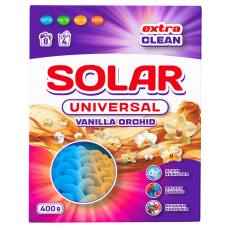 Пральний порошок SOLAR автомат 400г Vanilla Orchid Universal + д/ручного прання (16)