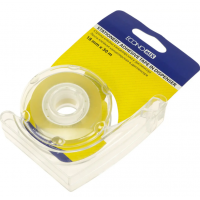 Диспенсер для стрічки клейкої ECONOMIX 40835 18ммх30м, прозорий (24) /E40835/