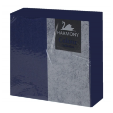 Серветки паперові стол. HARMONY 20шт. Colour Collection 043C33-3, 3-шара, т.-сині