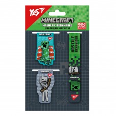 Закладинки для книг магнітні YES 708347 Minecraft (3шт) /708347/